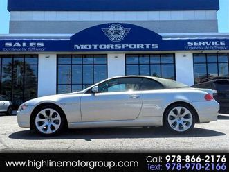 used 2007 bmw 650 2dr conv 650i