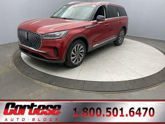 new 2025 lincoln aviator premiere