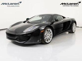 used 2012 mclaren mp4-12c coupe
