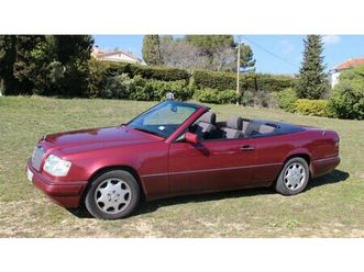 1994 mercedes e class rouge foncé manuel, 5 vitesses cond...