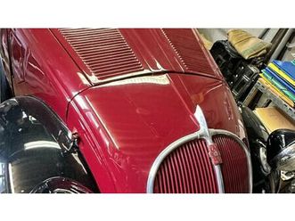1937 simca 5 rouge manuel, 3 vitesses conduite à gauche i...