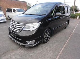 2014 nissan serena hybrid tiger eye edition mpv petrol/electric hybrid automatic