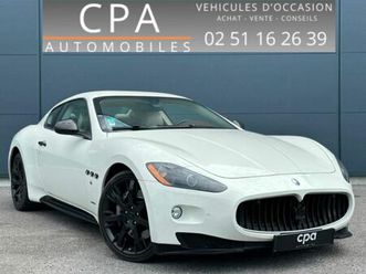 maserati granturismo s 4.7 450 ch boite f1 / pack mc sport suivi complet embrayage 46%