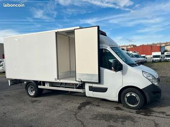 renault master iii châssis cabine roues jumelées 2.3 dci 165 ch ( moteur à chaîne de distribution ) clim frigorifique bi-température (2 compartiments ) avec por