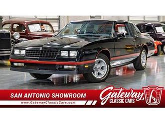 used 1988 chevrolet monte carlo ss