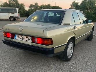 mercedes-benz 190 190e outubro/86
