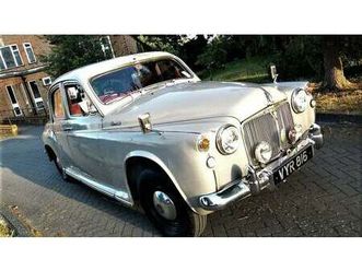 1958 rover p4 gris manuel, 4 vitesses conduite à droite i...