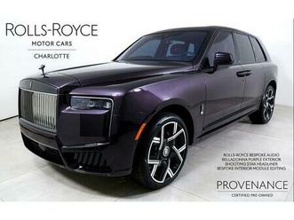 used 2025 rolls-royce cullinan suv