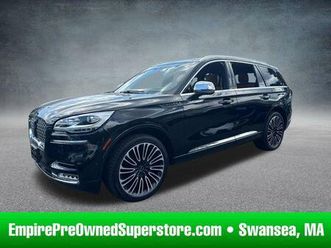used 2021 lincoln aviator black label awd