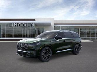 new 2025 lincoln aviator black label awd