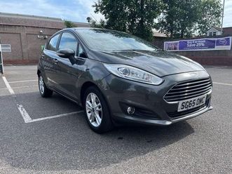 ford fiesta 1.25 zetec euro 6 5dr