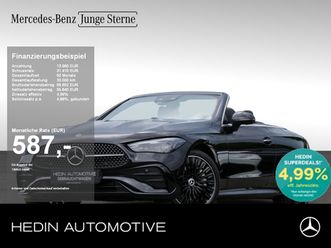 mercedes-benz cle 450 4m cabrio |amg|night|distr|keyl|mem|burm