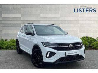 2025 volkswagen t-cross 1.0 tsi black edition 5dr suv petrol manual