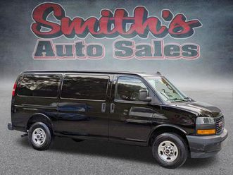 used 2020 gmc savana 2500 work van