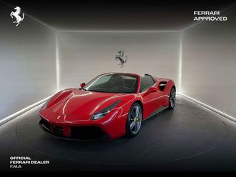 ferrari 488 spider rosso corsa / 2y ferrari approved