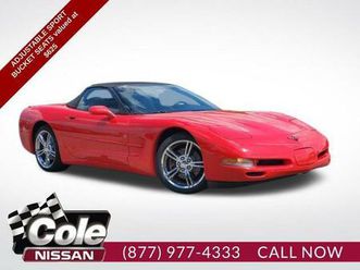 used 1999 chevrolet corvette base