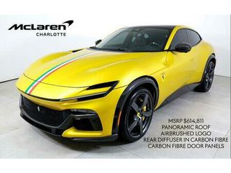 used 2024 ferrari purosangue suv