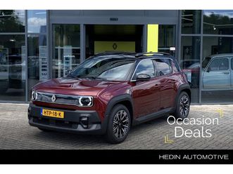 renault 4 comfort range iconic 52 kwh | verwarmbare voorstoelen | elektrische achterklep | warmtepomp | achteruitrijcamera | two tone | stof/kunstleder bekledin