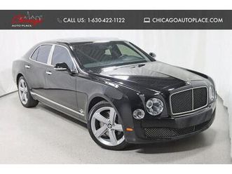 used 2016 bentley mulsanne speed