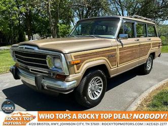 used 1989 jeep grand wagoneer v8