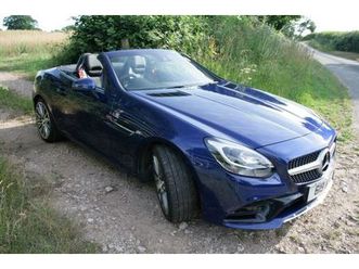 reduced price - mercedes-benz, slc, convertible, 2017, semi-auto, 2143 (cc), 2 doors