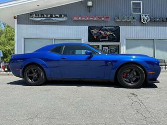 used 2022 dodge challenger srt super stock