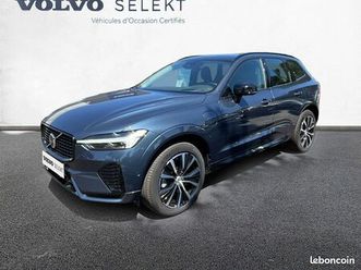 volvo xc60 t6 recharge awd 253 ch + 145 ch geartronic 8 ultimate style chrome