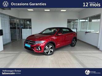 volkswagen t-roc cabriolet 1.5 tsi evo2 150 start/stop dsg7 r-line