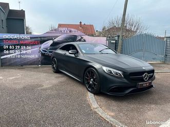 mercedes s63 amg vii coupé 5.5l 585cv speedshift 7 11/2014
