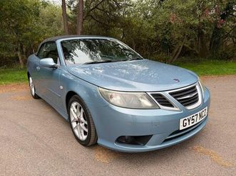 2007 saab 9-3 1.9td vector (150ps) convertible 2d auto