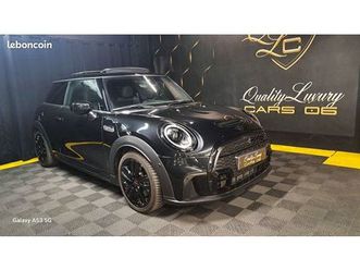 mini cooper s pack jcw 178 ch – belle configuration – toit ouvrant panoramique