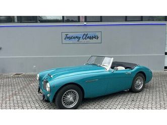 1957 austin-healey 100-6 verde manuel, 4 vitesses conduit...