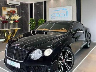 bentley continental gt lovely bently continental gt v8 || top range || gcc || free accident