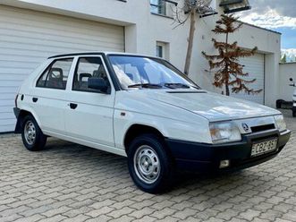 skoda favorit 136 l 7000 km-t futott! gyüjtői darab! eredeti alkatrészekkel! ritkaság!