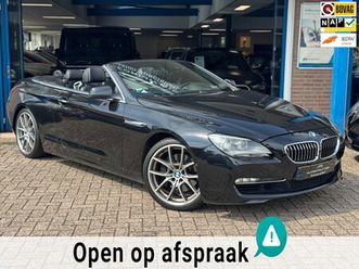 bmw 6-serie cabrio - 640i high executive 2012 aut navi full
