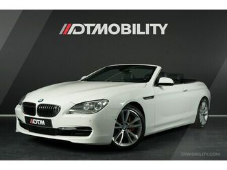 bmw 6-serie cabrio - 640i high executive | bomvol | nightvision | 360 camera | head-up display |