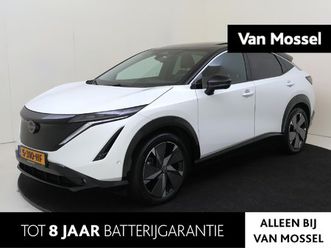nissan ariya evolve 91 kwh 242pk | bose audio | apple carplay | elektrisch verstelbare stoelen | stoel & stuurwiel verwarming