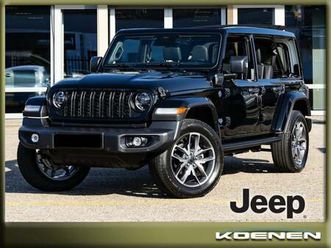 jeep wrangler - 4xe sahara 4wd auto. 20 lm / sky one softtop / adapt. cruise