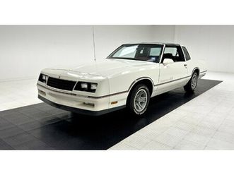 1986 chevrolet monte carlo ss hardtop