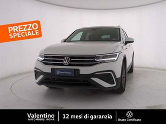 volkswagen tiguan allspace 2.0 tdi scr dsg 4motion life del 2022 usata a roma