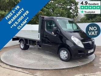 2015 vauxhall movano 2.3cdti l3h1 r3500 (125ps) hd drw dropside truck