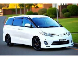 2012 toyota estima 2.4 automatic 7 seater. leather. 81700 miles. car apple play. petrol. px ok mp...