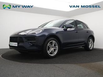 porsche macan macan 2.0tfsi 245pk pdk bruin leder*automaat*sportuitlaat*navi*blth*cruise*trekhaak*...