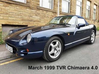 march 1999 tvr chimaera 4.0