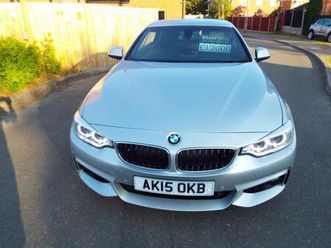 2015 bmw 4 series 425d m sport 2dr convertible diesel manual