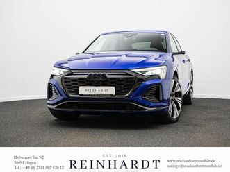 audi q8 sportback 55 2x s line black/acc/pano/360°