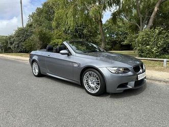 bmw m3 4.0 v8 6 speed manual convertible only 22000 miles