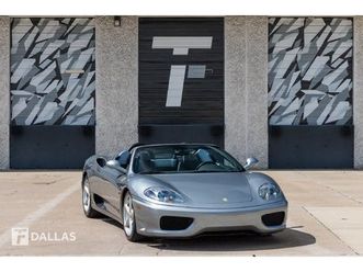 used 2005 ferrari 360 spider dallas tx 75244