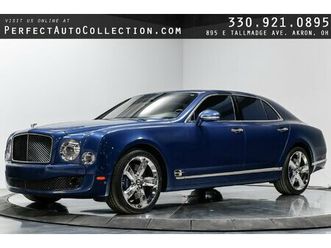 used 2016 bentley mulsanne speed akron oh 44310