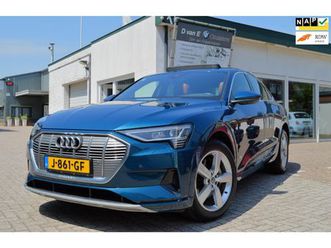 audi e-tron sportback 55 quattro business edition plus 95 kwh panodak/luchtvering